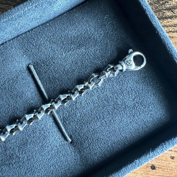 David Yurman Armory Bracelet in Sterling Silver - 5mm - 8.25" - Picture 6 of 14